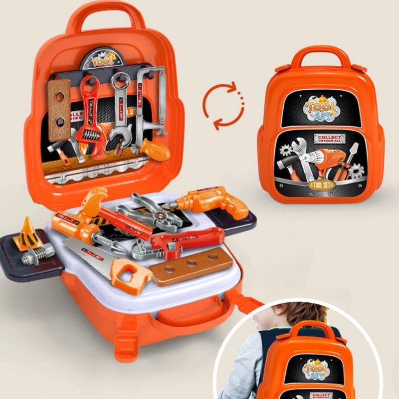 Gardening Tools Toddler - 76HF Kindergereedschapset Peutergereedschapset Kindergereedschapskist Speelgoedboor Schroef
