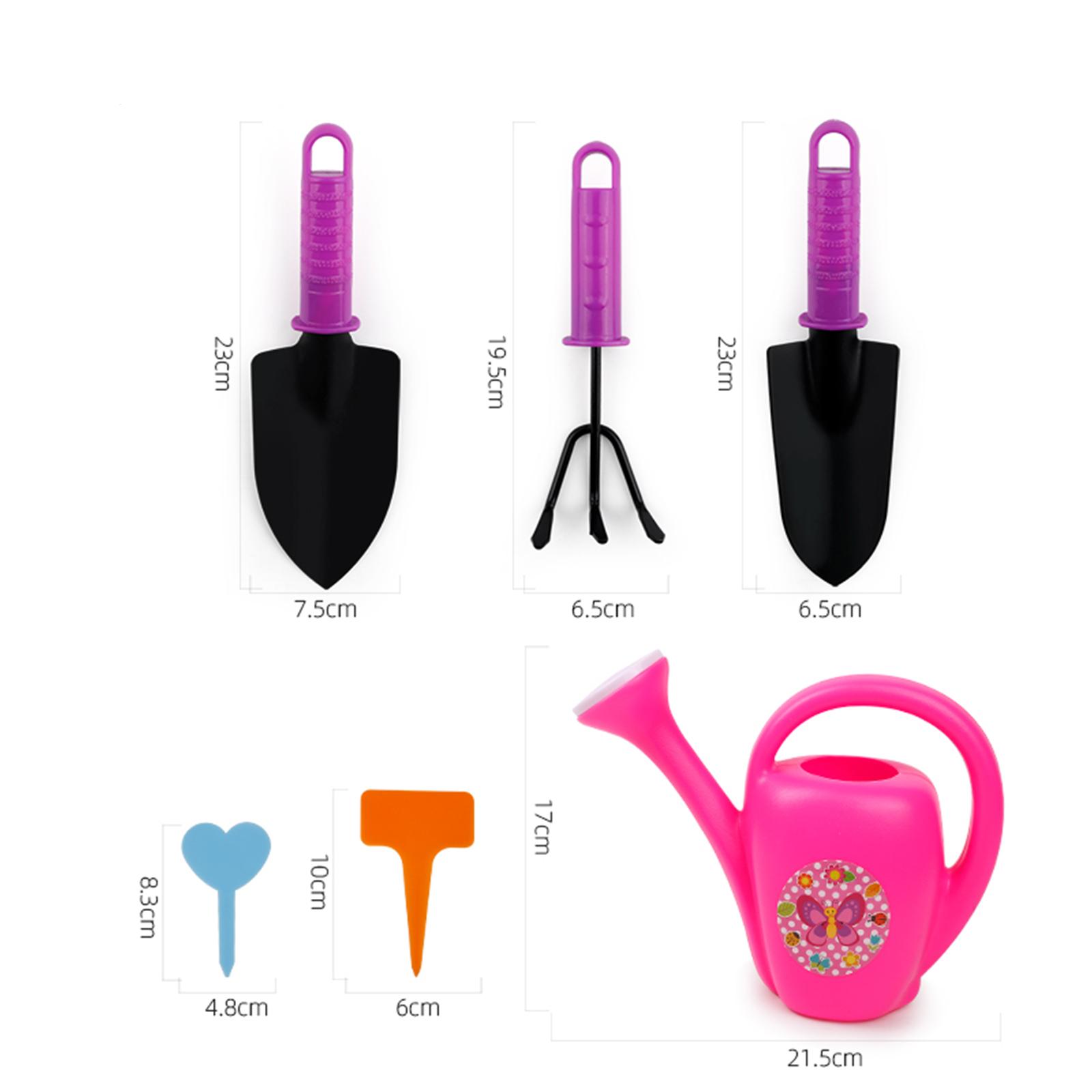 Gardening Tools Toddler - Kinder tuingereedschapset met draagtas, activiteitenset, plantgereedschap,