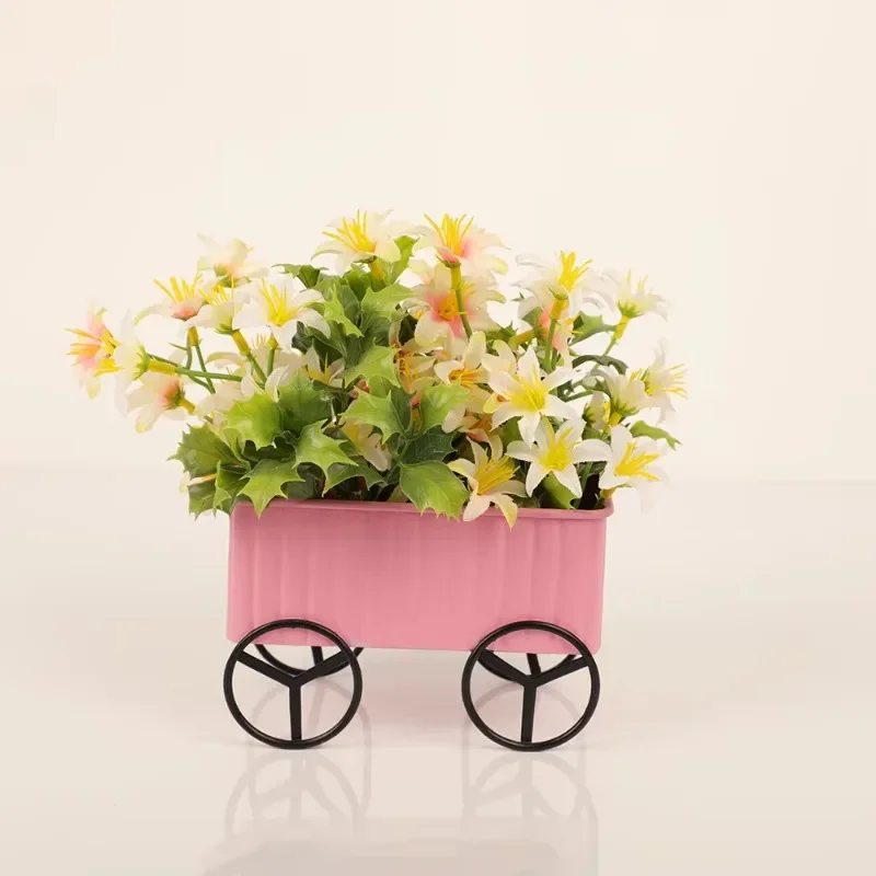 Gardening Tools Unique - IJzeren bloempot Fietsplantenhouder Huis Tuin Decoratie