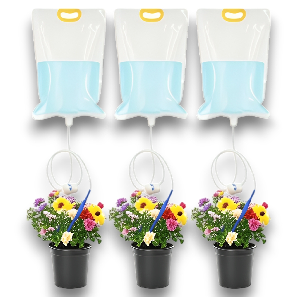 Outdoor Planting Bag - 3,5L Automatische Plantenbewateringszak, Plantendruppelsysteem met verstelbare