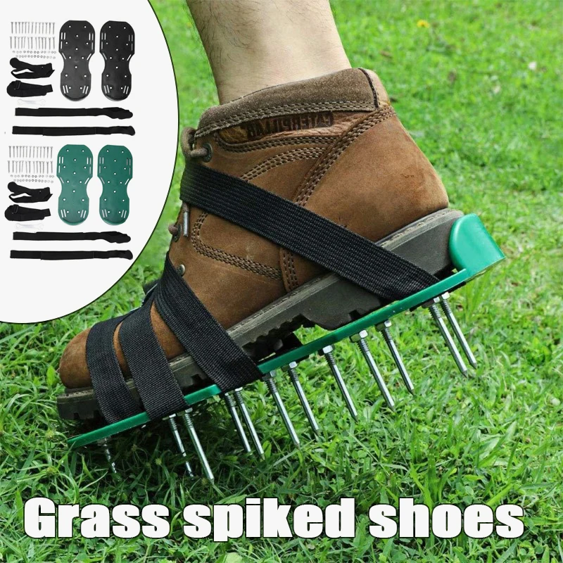 Gardening Tools Revit - 1 paar gazonbeluchter sandalen met grasknoppen,
