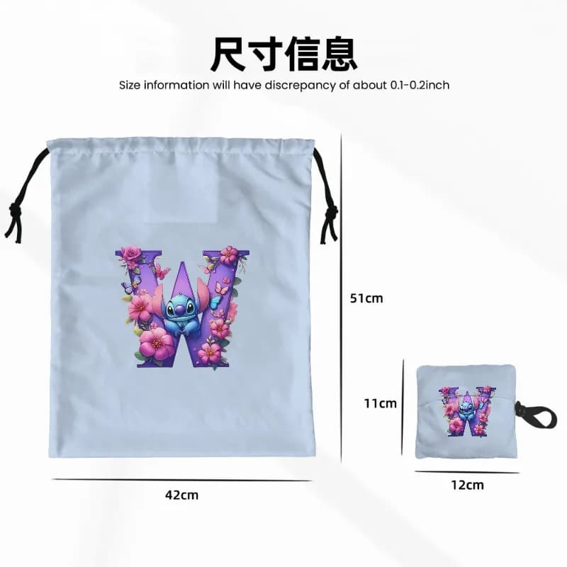 Cartoon Stich A-Z Alfabet Bloe - Outdoor Planting Bag recensie en prijs