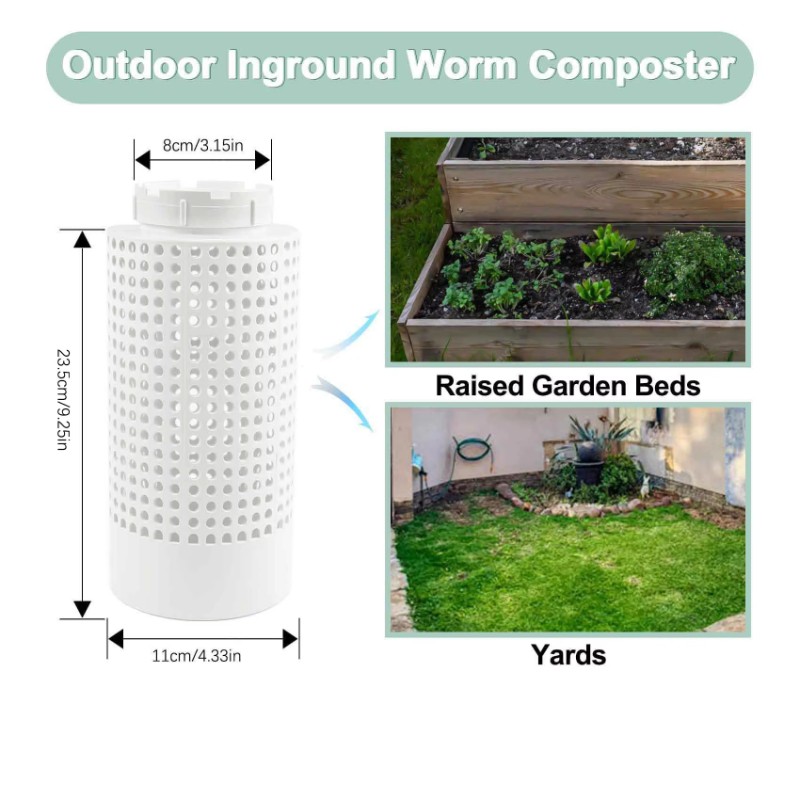 Ondergrondse wormenfarm compos - Compost Bin recensie en prijs