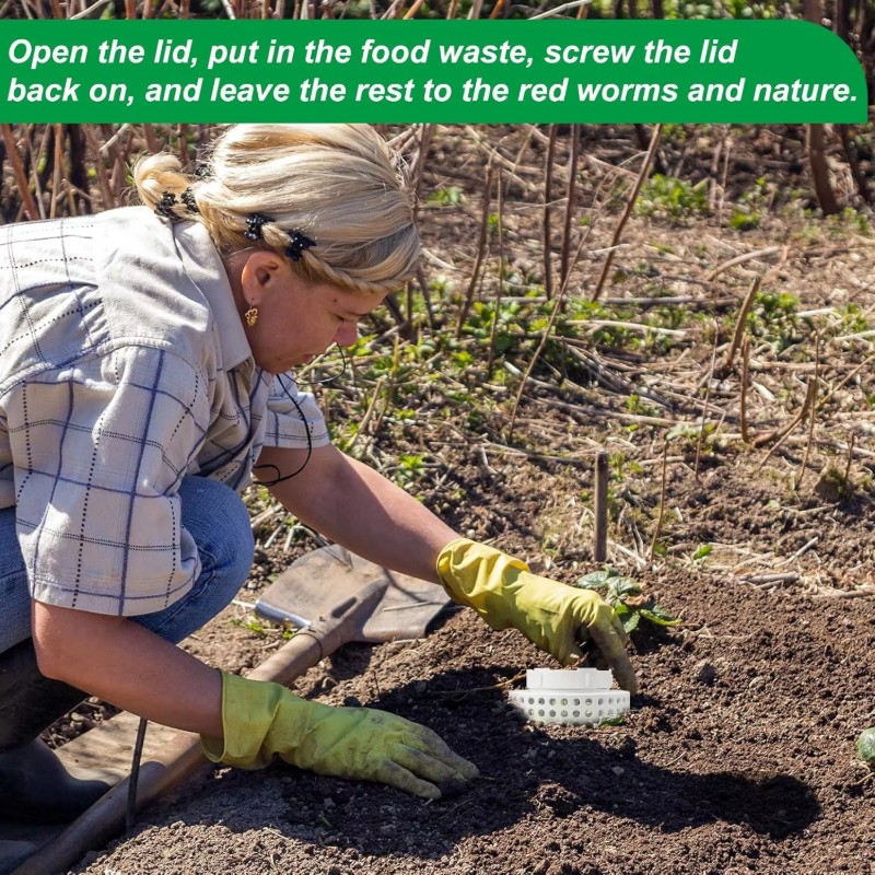 Ondergrondse wormenfarm compos - Compost Bin recensie en prijs