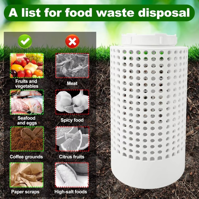 Ondergrondse wormenfarm compos - Compost Bin recensie en prijs