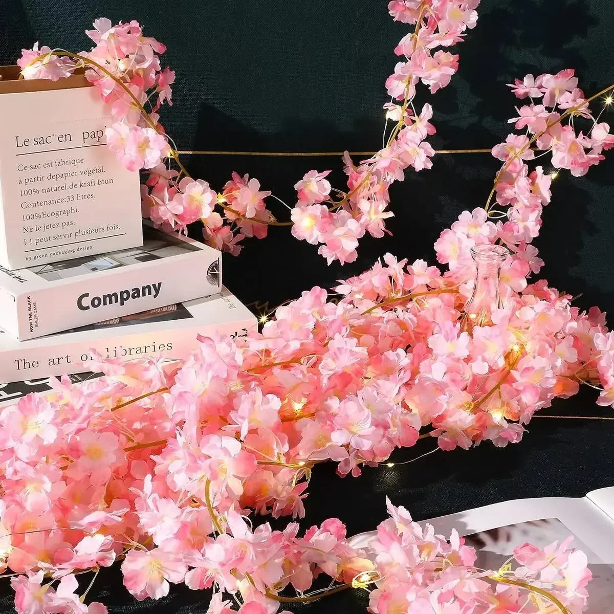 180CM Roze Kunstbloemen LED La - Gardening Tools Pink recensie en prijs