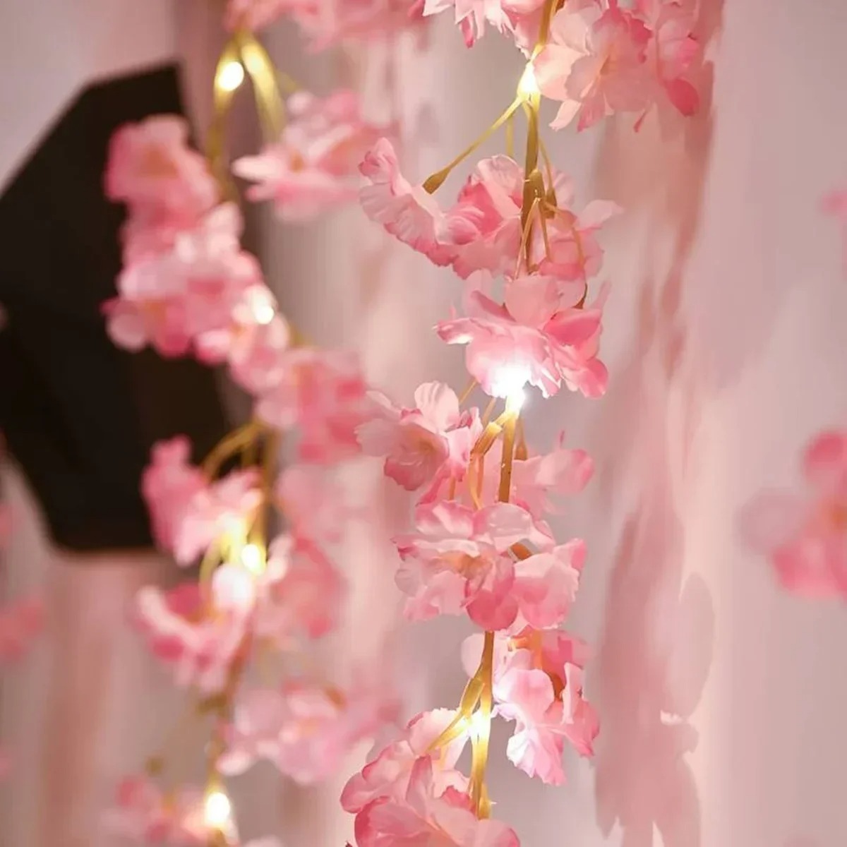 180CM Roze Kunstbloemen LED La - Gardening Tools Pink recensie en prijs