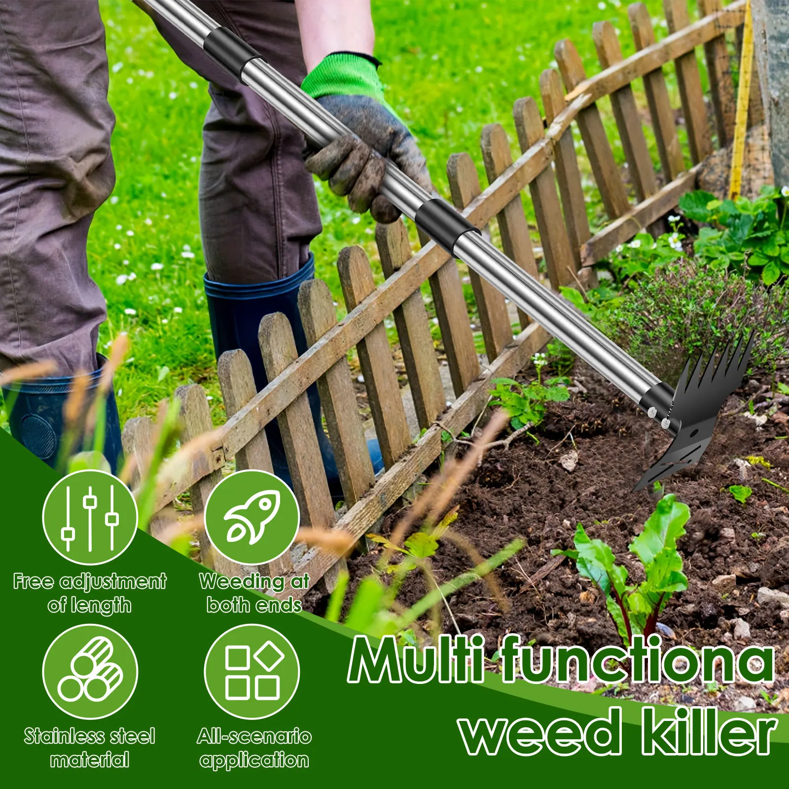 Tuin Rieten Hark Rvs Tuin Onkr - Weed Puller recensie en prijs