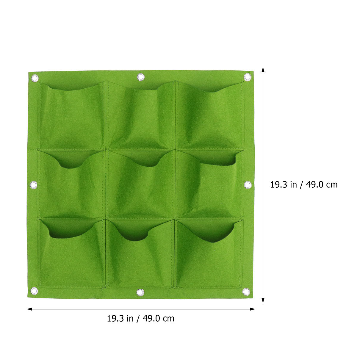 Groene verticale wandhangende  - Outdoor Planting Bag recensie en prijs
