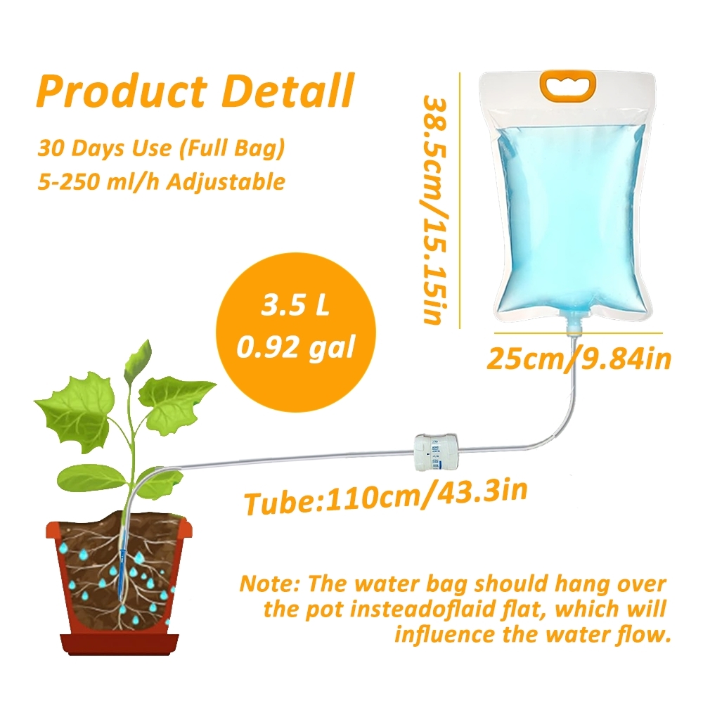 3,5L Automatische Plantenbewat - Outdoor Planting Bag recensie en prijs