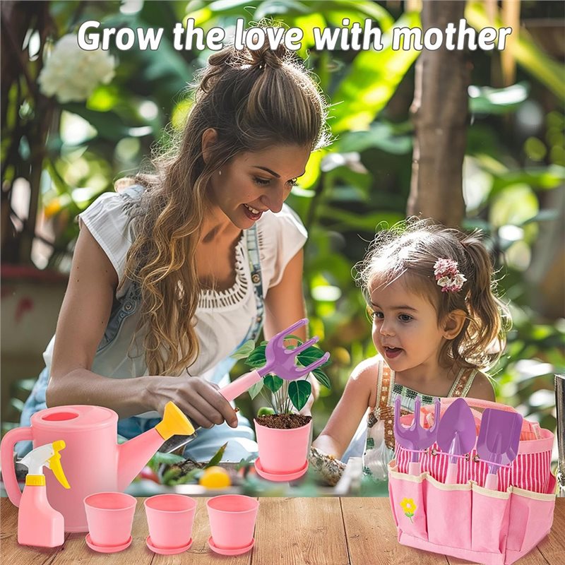 Superior-Kids roze tuingereeds - Gardening Tools Pink recensie en prijs