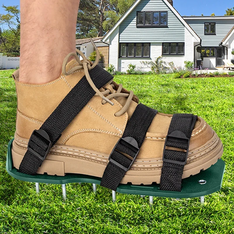 1 paar Gras Spiked Tuinieren W - Gardening Tools Revit recensie en prijs