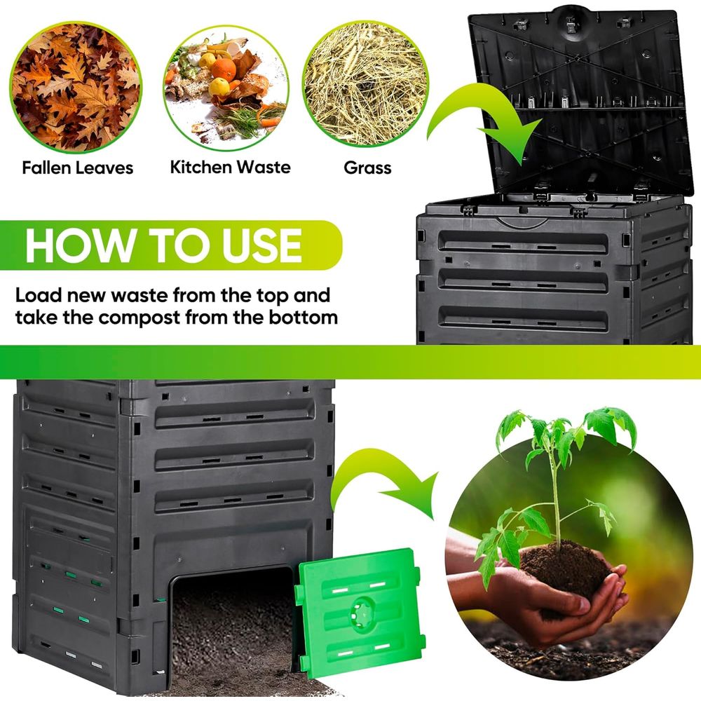 120 Liter Tuincompostbak - Een - Compost Bin recensie en prijs