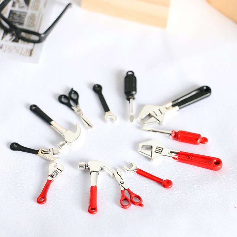 3/4/5/6Pcs Dollhouse Miniatuur - Gardening Tools Gift Set recensie en prijs