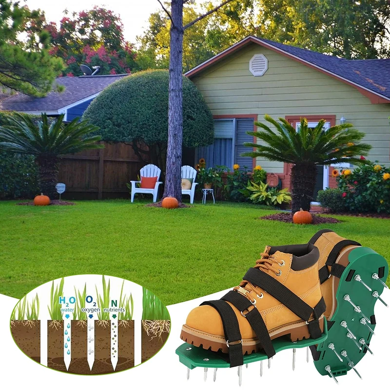 1 paar gazonbeluchtersandalen, - Gardening Tools Revit recensie en prijs