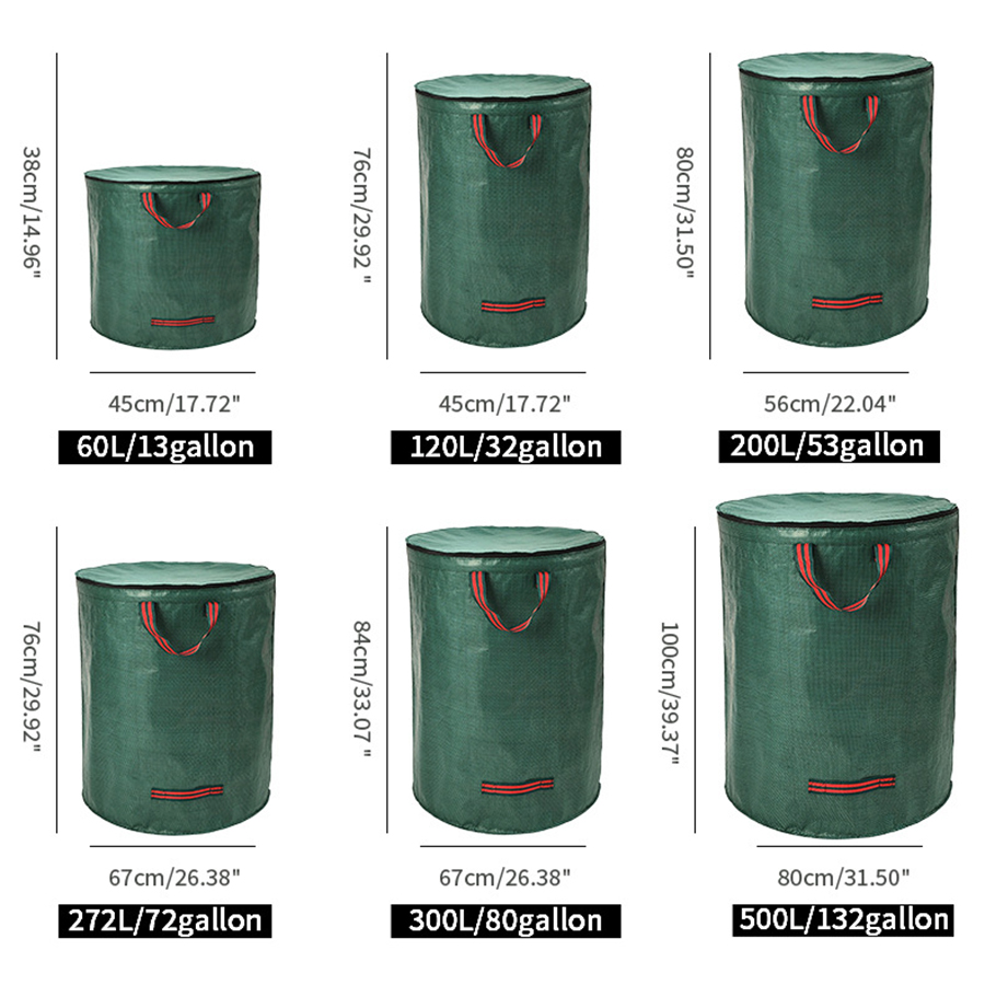 60-500L PP Tuin Yard Afvalzak  - Outdoor Planting Bag recensie en prijs