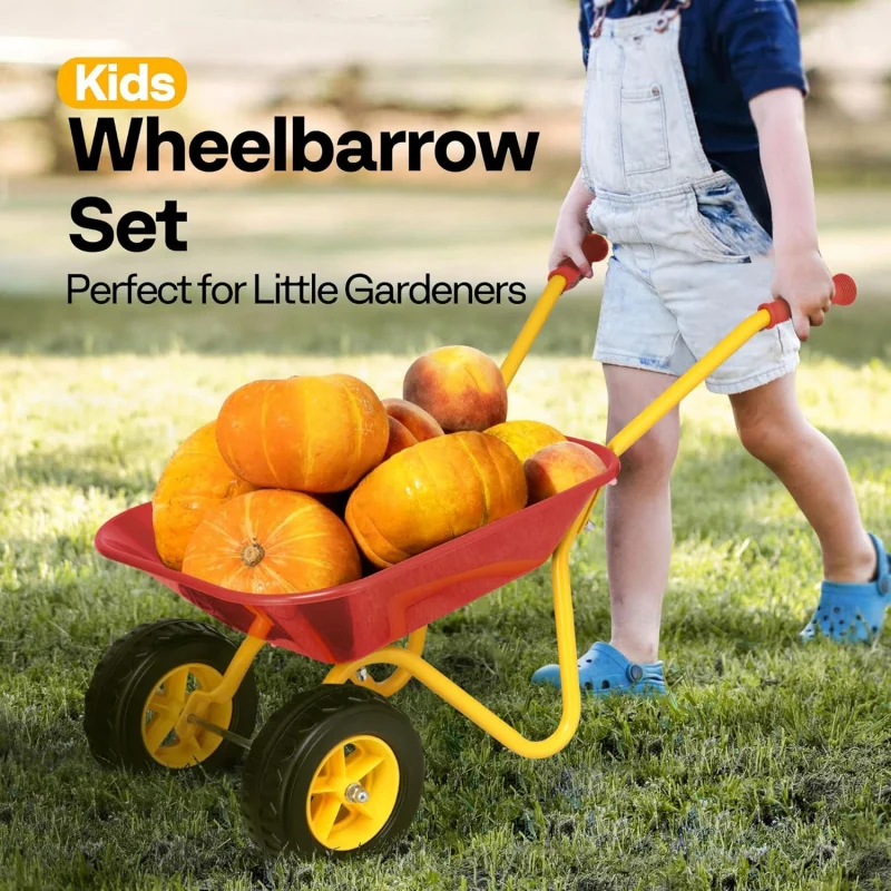 Kinderkruiwagen, tuinkar voor  - Gardening Tools Toddler recensie en prijs