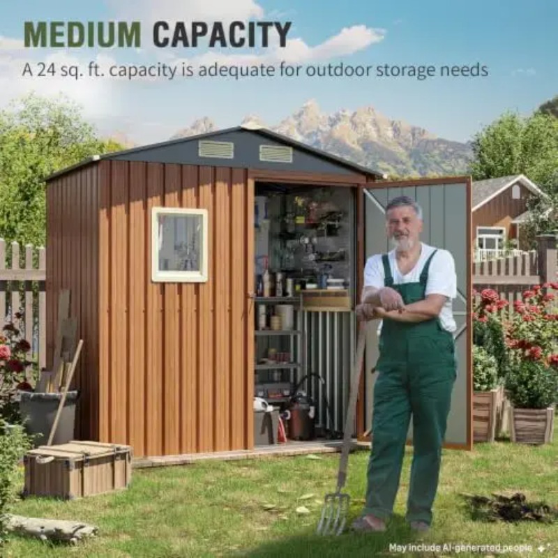 Buitenberging 6x4 ft, afsluitb - Gardening Tool recensie en prijs